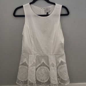 Anthropologie lace top